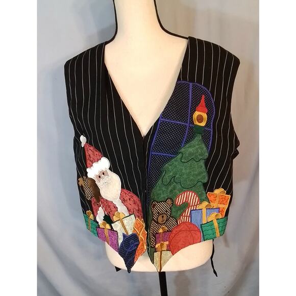 Karen Scott Jackets & Blazers - Karen Scott Scott ;Christmas Vest